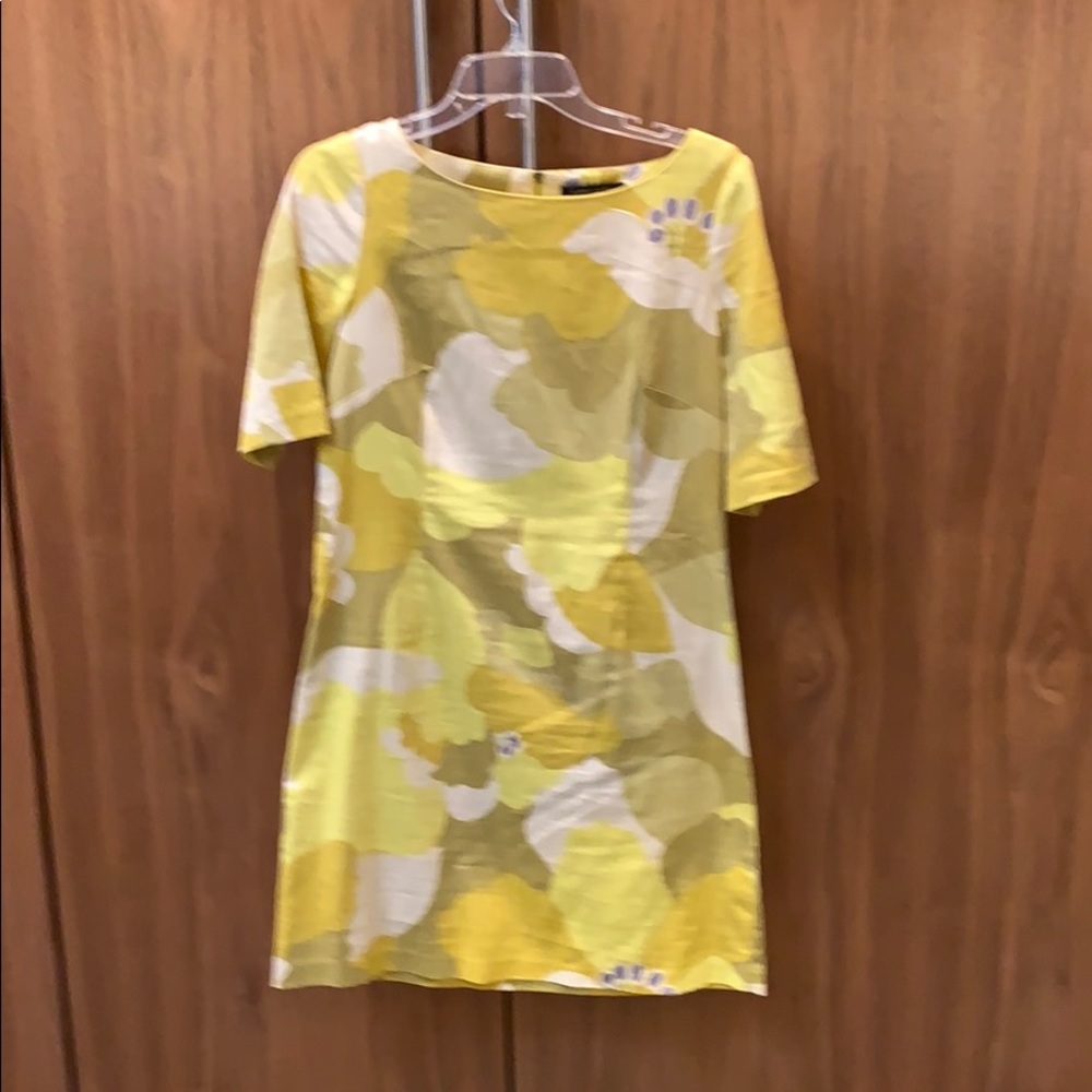 BCBG MaxAzria bold print cotton/spandex minidress